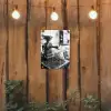 Koffiemolen - Gemalen - Vintage tuinposter los doek klein -sfeer1