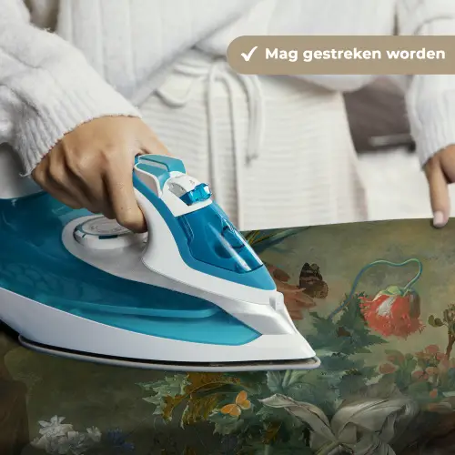 Stilleven met bloemen - Schilderij van Jan van Huysum Wandkleed katoen klein -sfeer9