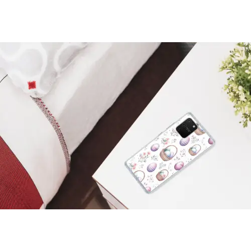 Bloemen - Paaseieren - Patroon Telefoonhoesje Samsung Galaxy S10 Lite klein -kamerS10Lite