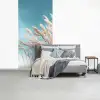 Siergras - Wind - Lichtbruin fotobehang vinyl groot -slaapkamer