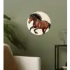 Paard - Galop - Energie Wandcirkel behangsticker klein -sfeer2