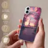 Eiffeltoren - Parijs - Roze Apple iPhone 16 Plus klein -sfeer3_NL