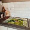 Doorkijk - Toscane - Uitzicht - Landschap - Zomer Inductie beschermer vinyl 3mm klein -sfeer3