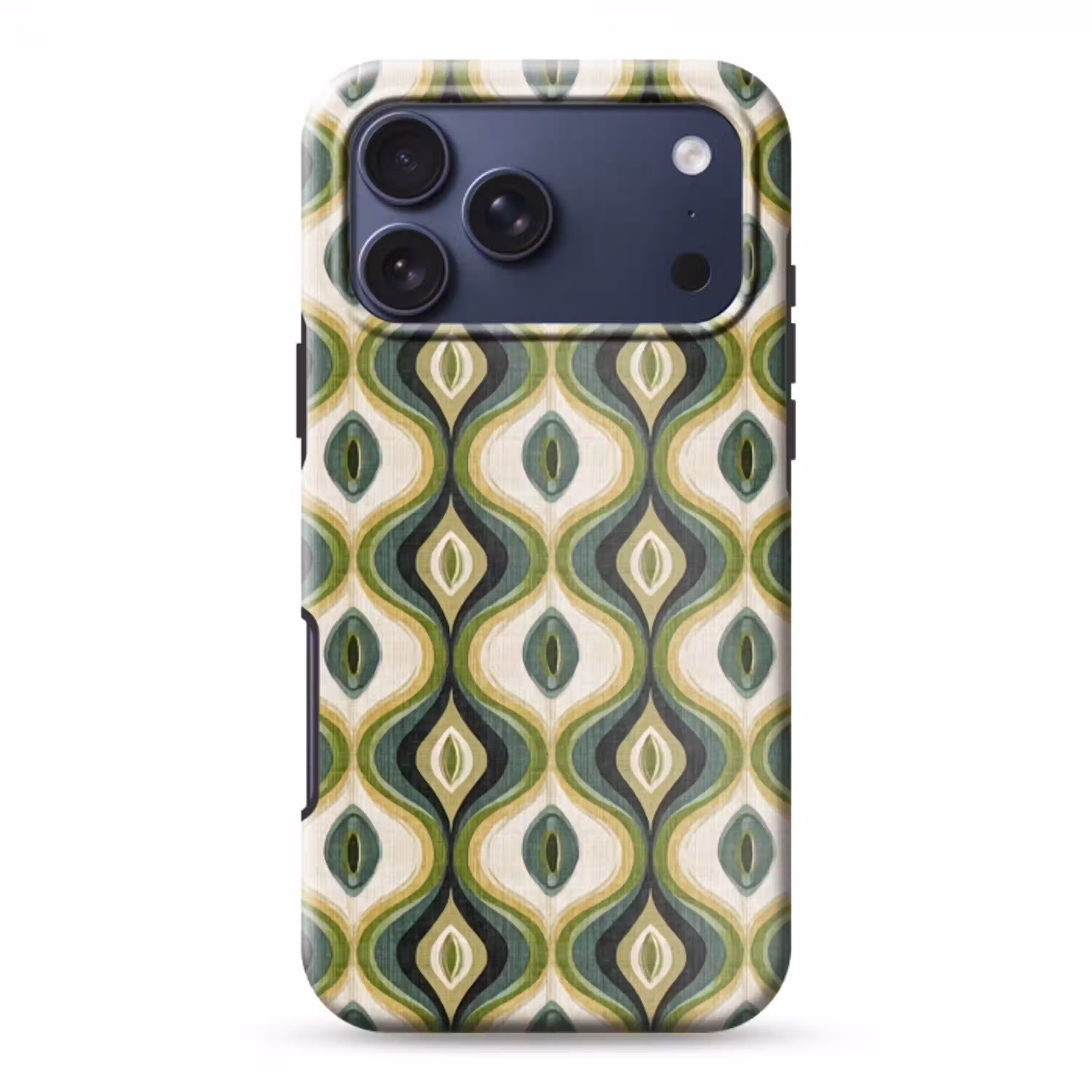 Abstract - Ritmisch - Groen Toughcase MagSafe Apple iPhone 17 Pro Max klein 1019 -3d