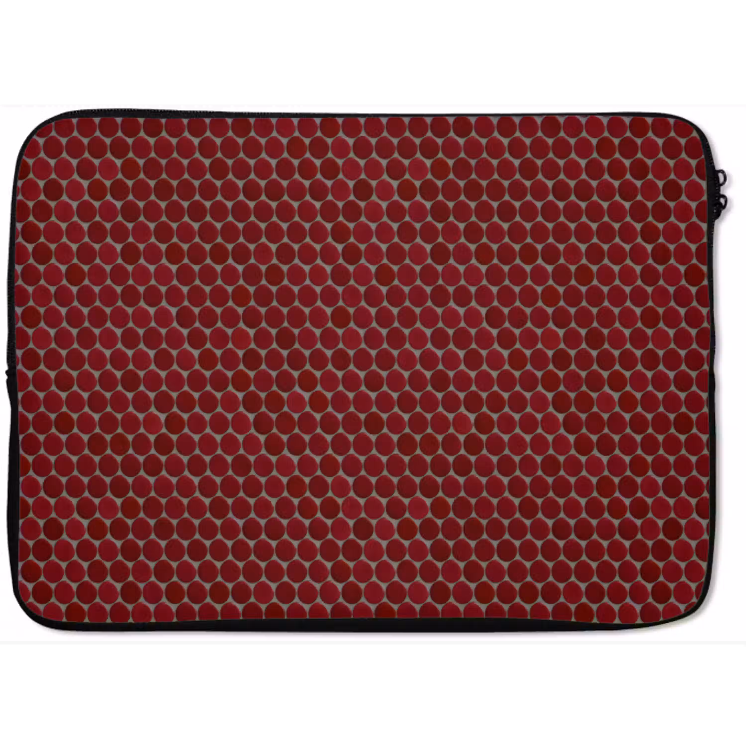 Penny - Mozaïek - Rond - Rood laptophoes neopreen klein 279 -zkaufland3dotto