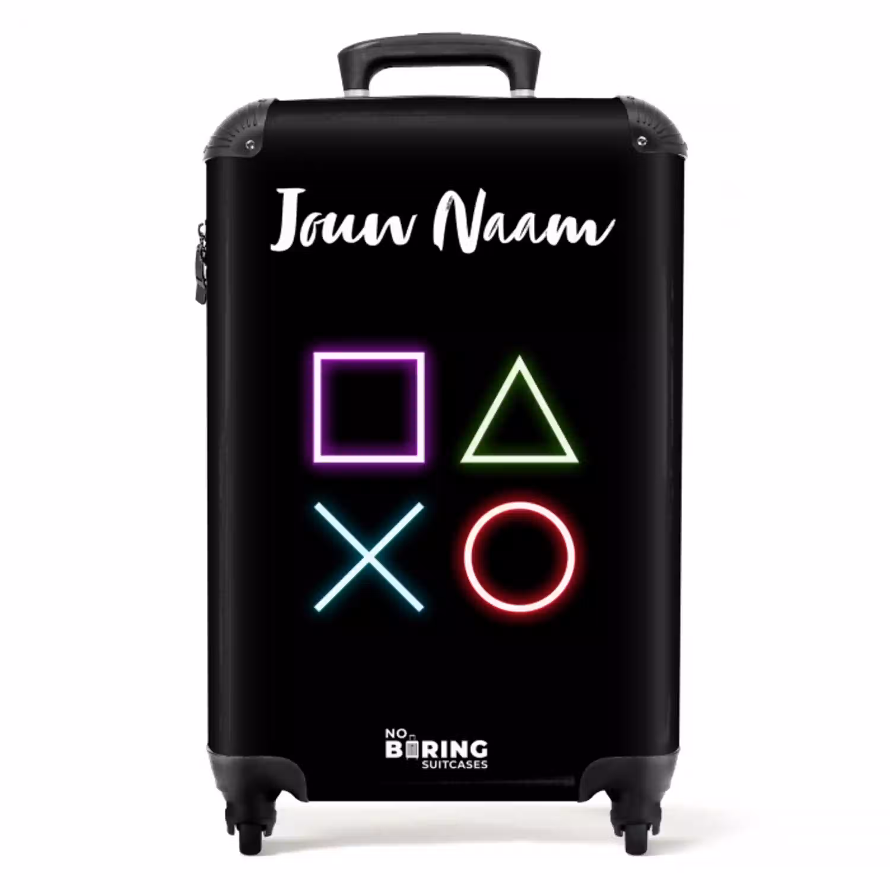 Game On NBS - Handbagage koffer - Kinderen Unisex middel -productfoto_recht