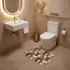 Modern - Geometrie - Kleurrijk WCmat klein 1009 -sfeer3