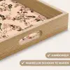 Bloesem - Koolmees - Roze Dienblad Rechthoek middel 911 -USP_HandgreepNL