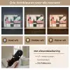 Roze - Abstract - Aesthetic - Modern - Vormen Light Box met batterij (Wandlamp) middel -USP_lichtkleurNL