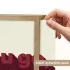 you go girl - 3D - Rood Light Box met batterij (Wandlamp) middel -USP_websiteprintNL