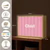 Gestreept - Roze - Chéri Light Box met batterij (Wandlamp) middel -USP_websiteoverzichtNL