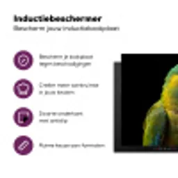 Ara - Portret - Groen Inductie beschermer vinyl 3mm klein -zzzzzzz-cc-usp
