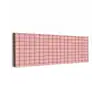 Plaid - Patroon - Gestreept - Roze canvas 2cm klein 828 -z3d