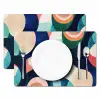 Abstract - Blauw - Roze Placemat vinyl groot -zzsfeer2_Kitchenyeah-website
