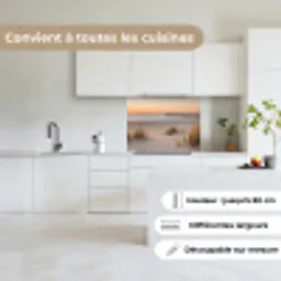 Pier - Zonsondergang - Strand keuken achterwand 2 middel -sfeer4_FR