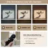 Vrouw - Hoed - Verf Light Box met batterij (Wandlamp) middel -USP_lichtkleurNL
