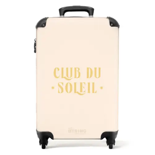 Quotes - Club du soleil NBS - Handbagage koffer - Kinderen Unisex middel -productfoto_recht