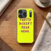 Quote - Minimalistisch - Kleurrijk Telefoonhoesje iPhone 17 Pro klein -sfeer1
