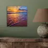 Zee - Strand - Zonsondergang - Wolken - Horizon aluminium wit klein -sfeer2