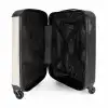 Paarse pixel NBS - Handbagage koffer - Kinderen Unisex middel -binnenkant