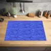 Blauw - Patroon - Heuvels - Bloemen Inductie beschermer vinyl 3mm klein 276 -sfeer5