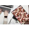 Geometrie - Modern - Retro laptophoes neopreen klein 279 -bureau
