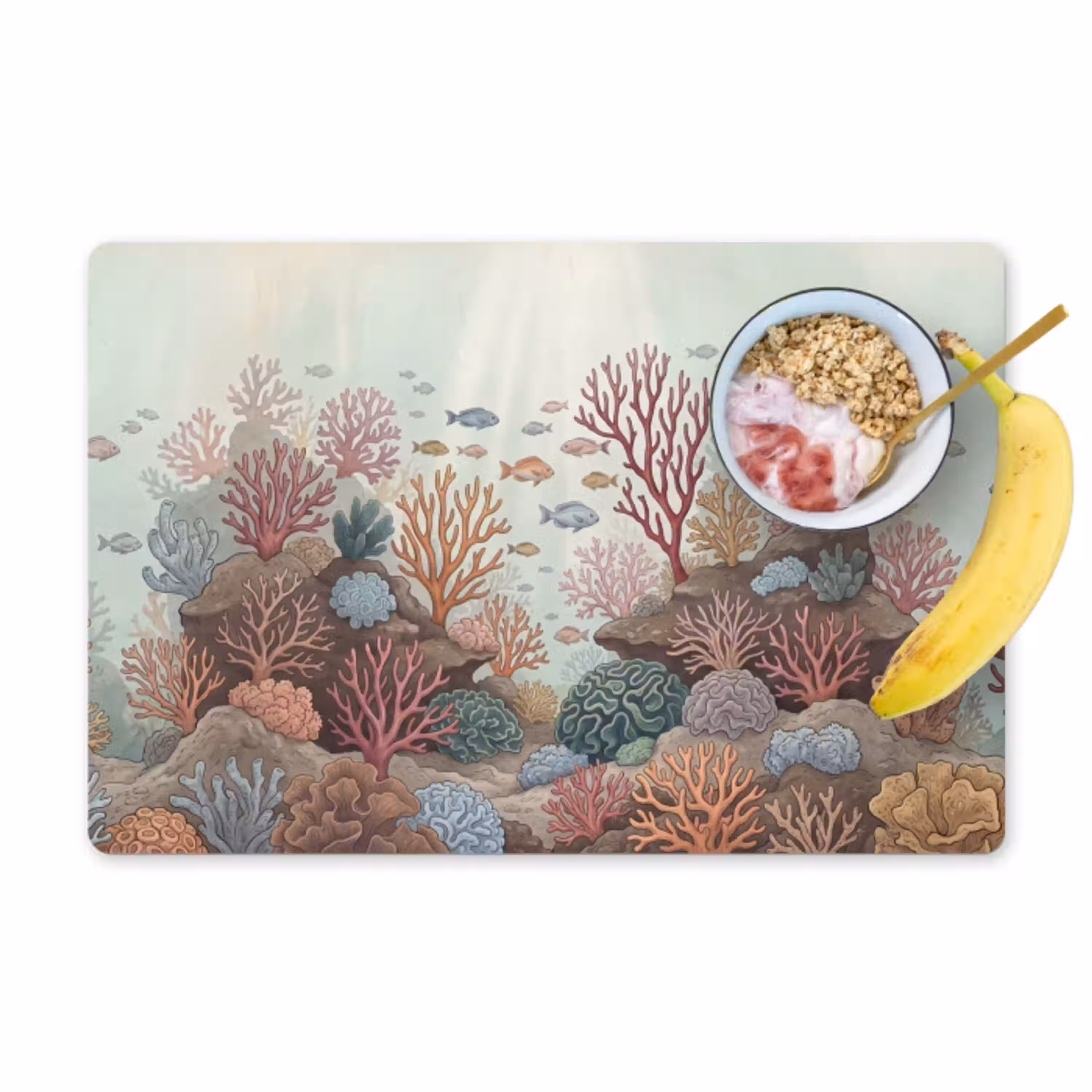 Onderwater - Koraal - Vis - Natuur Placemat vinyl groot -zzzproduct_Kitchenyeah-website