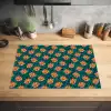 Retro - Disco - Swingend - Groen - Multi Inductie beschermer vinyl 3mm klein 276 -sfeer5