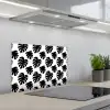 Bladeren - Modern - Symmetrie keuken achterwand spatscherm klein 900 -3d_schuin