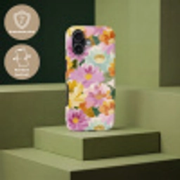 Lelies - Aquarel - Pastel Toughcase MagSafe Apple iPhone 17 klein 1017 -USP_PrintM_NL