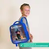Kleine tovernares in bibliotheek Kinderrugzak - Blauw middel -sfeer3_NL