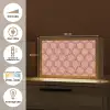 Waaiermotief - Patroon - Roze Light Box met kabel (Tafellamp) klein -USP_FR