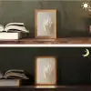 Pampasgras - Pluimen - Pastel - Wit Light Box met kabel (Tafellamp) klein -sfeer3