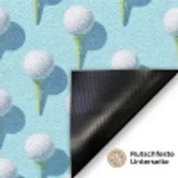 Golf - Ballen - Blauw Deurmat klein 898 -antislip_DE