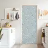 Klassiek - Bloemen - Blauw deurposter klein 289 -sfeer5