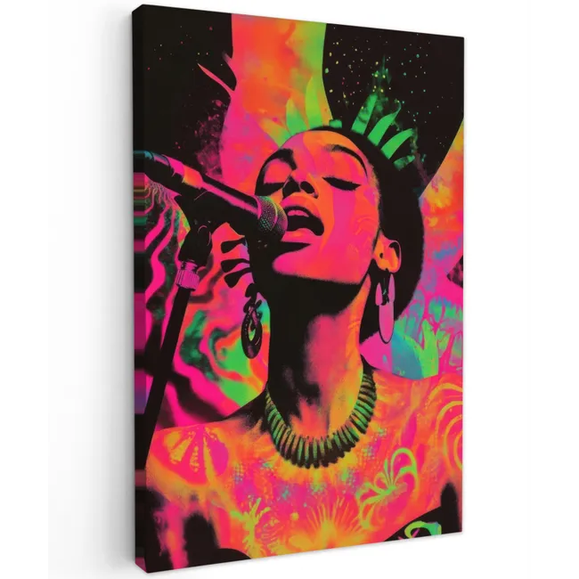 3-2-3 Tuinposter op houten frame 2 cm dik klein -3d