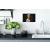 Konijn - Kok - Dier Muursticker klein -keuken