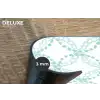 Groen - Patroon - Vormen Placemat vinyl groot 368 -closeup