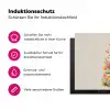 Boeken - Stapel - Bloemen - Kleurrijk Inductie beschermer vinyl 3mm klein -zzzzzzz-lf-ups