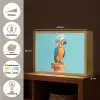 Papegaai - Koksmuts - Grappig - Vogel Light Box met batterij (Wandlamp) middel -USP_websiteoverzichtNL