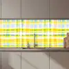 Geel - Patroon - Zomer keuken achterwand 2 middel 871 zz_3dshopping