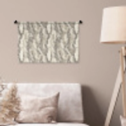 Slang - Patroon - Taupe Wandkleed katoen klein 269 -sfeer4