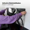 Paard - Sport - Zwart - Wit Inductie beschemer met haakjes klein -ky-ophangen-de