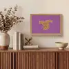 Manifest that shit - Paars - Glitter Light Box met kabel (Tafellamp) klein -sfeer2