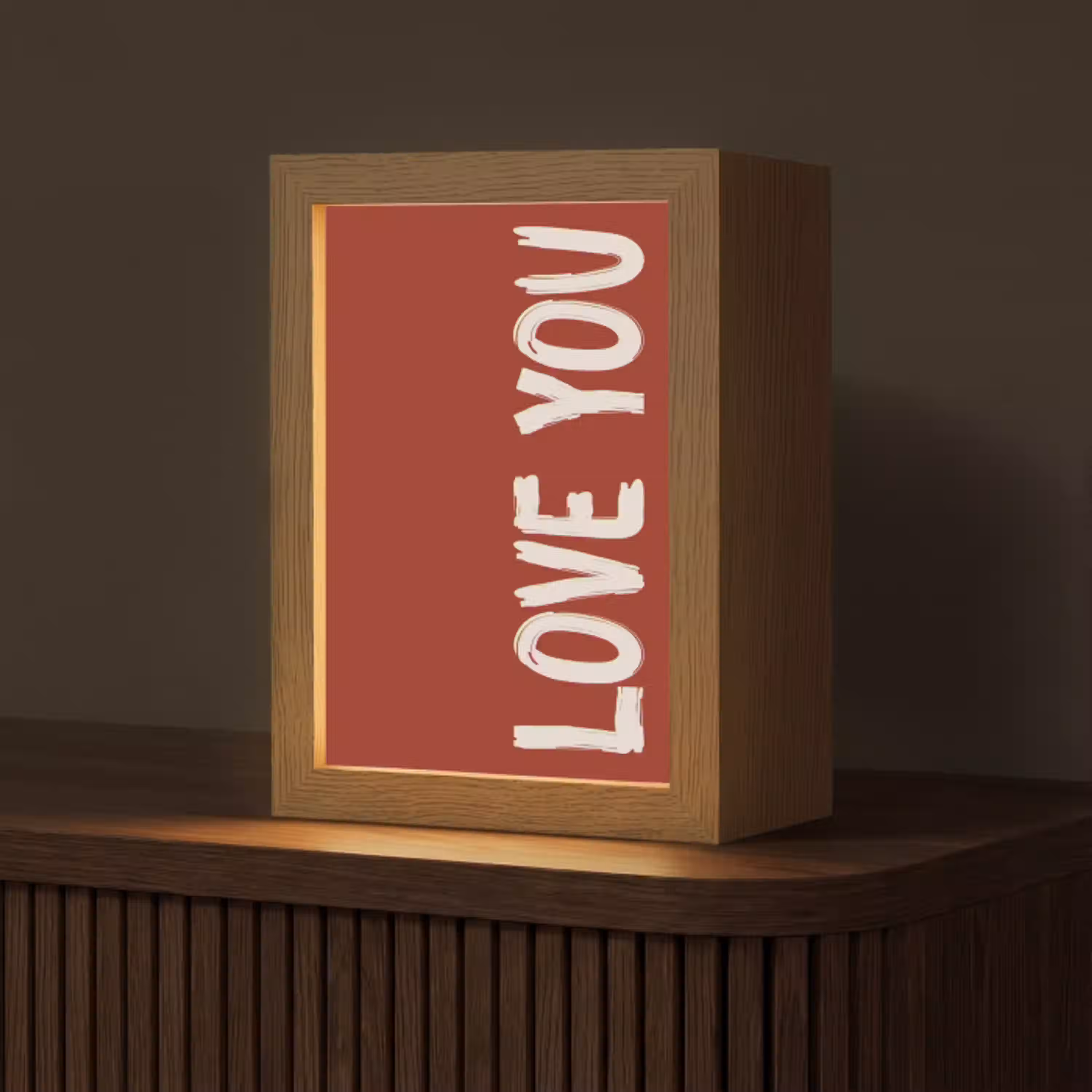 Schuin - Loveyou - Rood Light Box met kabel (Tafellamp) klein -z3d_website