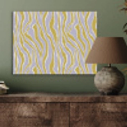Zebra - Modern - Meerkleurig PET vilt klein 837 -sfeer2