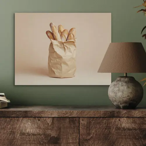 Baguette - Brood - Stokbrood - Beige PET vilt klein -sfeer2
