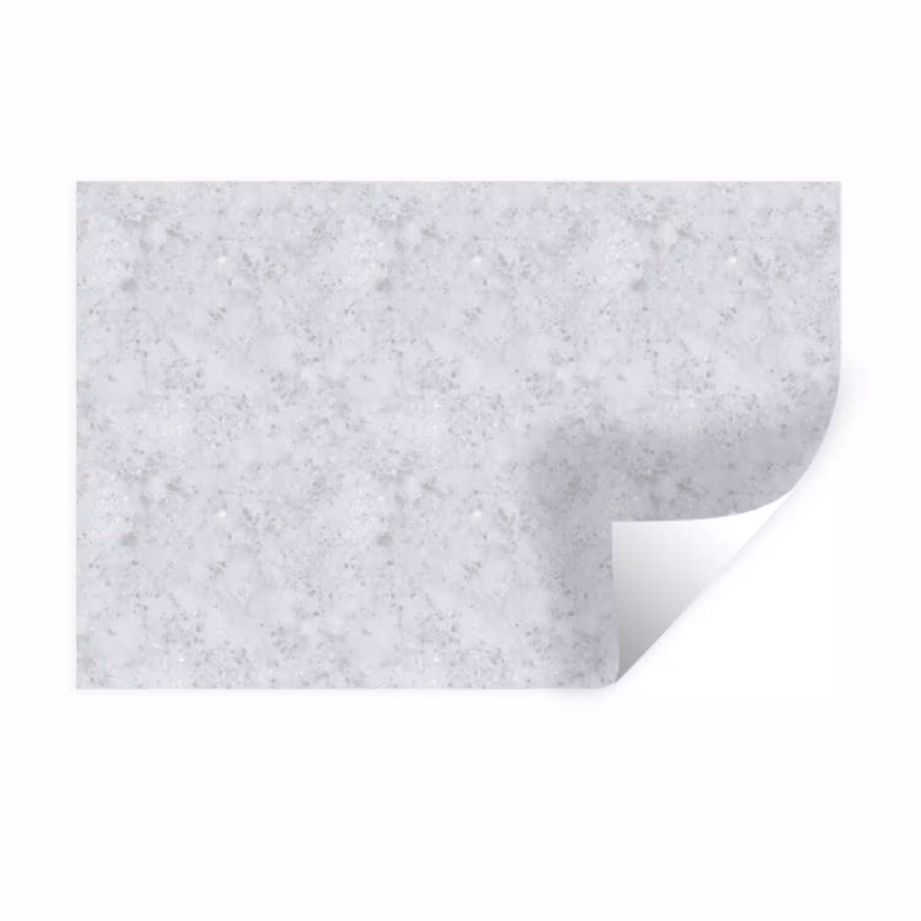 Grijs - Terrazzo-effect - Beton Muursticker klein 286 -3d