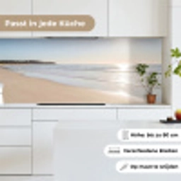 Zee - Zon - Zand keuken achterwand 2 middel -sfeer4_DE