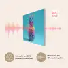 Ananas - Regenboog - Blauw - Popart PET vilt klein -USP_NL